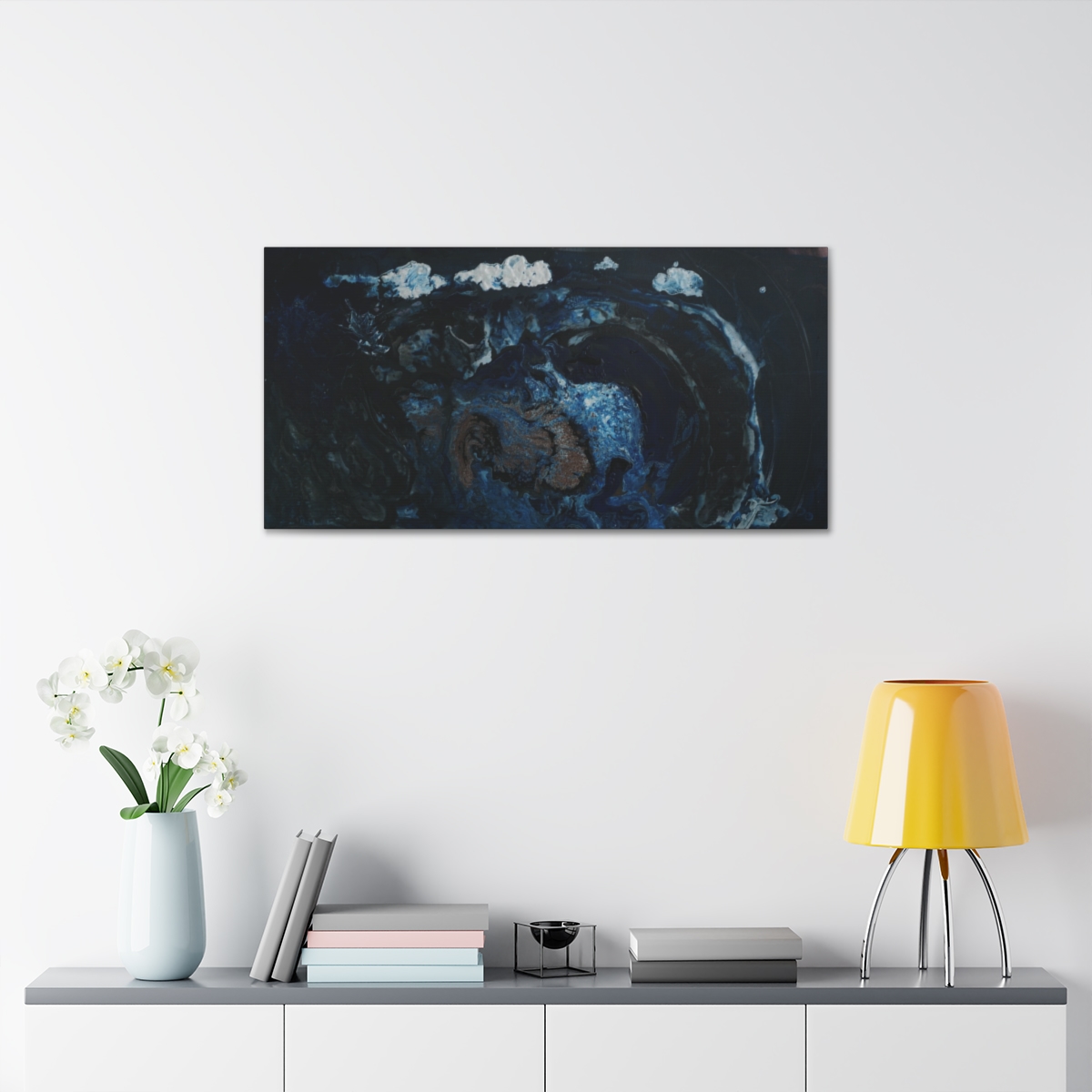 BLUE DREAM, PRINT ON CANVAS